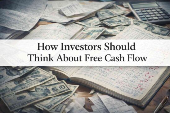 Illustration showing how free cash flow influences long-term investment decisions