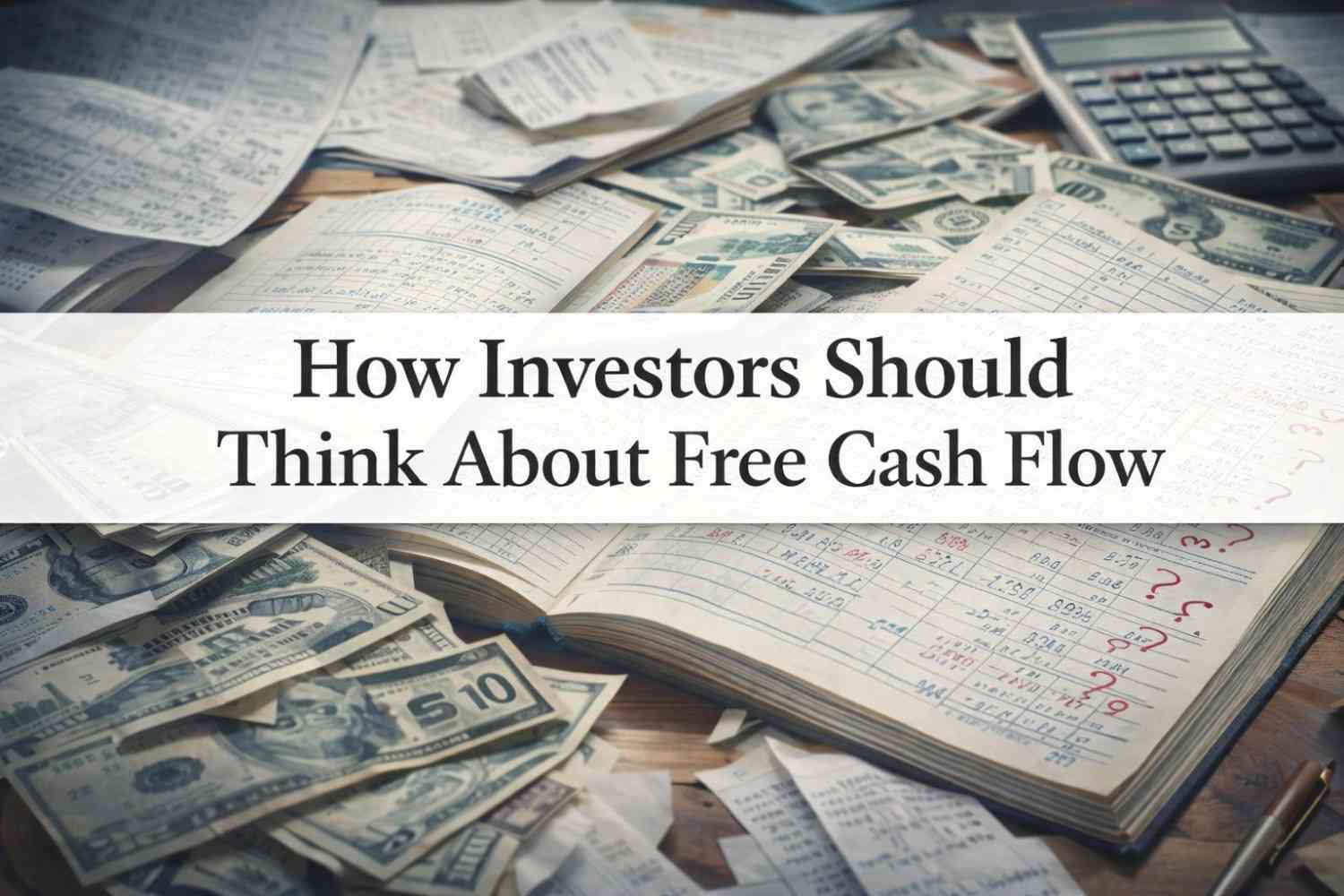 Illustration showing how free cash flow influences long-term investment decisions